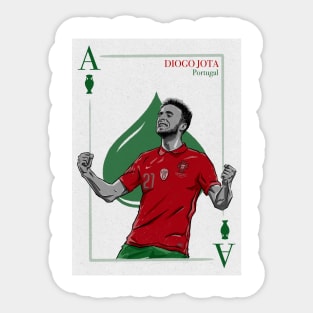 Portugal diogo jota Sticker